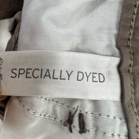 Eddie Bauer Women's 12 Boyfriend Fit Corduroy Pants Brown Stretch Relaxed Leg - Picture 9 of 13